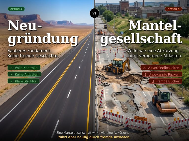 Mantelgesellschaft kaufen?