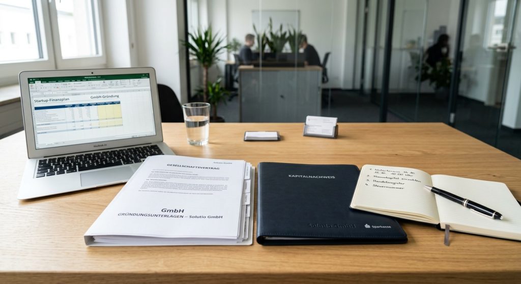Unterlagen und digitaler Ablauf einer Firmengründung in der Schweiz